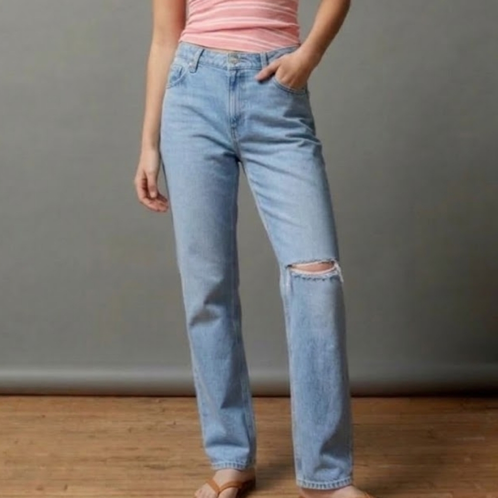 PAIGE DENIM Noella Jean in Chamomile Destructed Size 31 with 30" Inseam